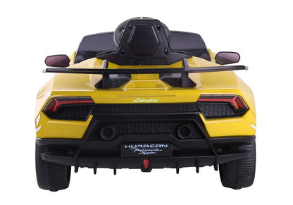 Elektrické auto na akumulator Lamborghini Huracan žluté