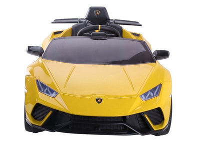 Elektrické auto na akumulator Lamborghini Huracan žluté