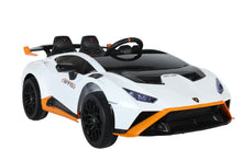 Elektrické auto na akumulátor Lamborghini STO DRIFT bílé