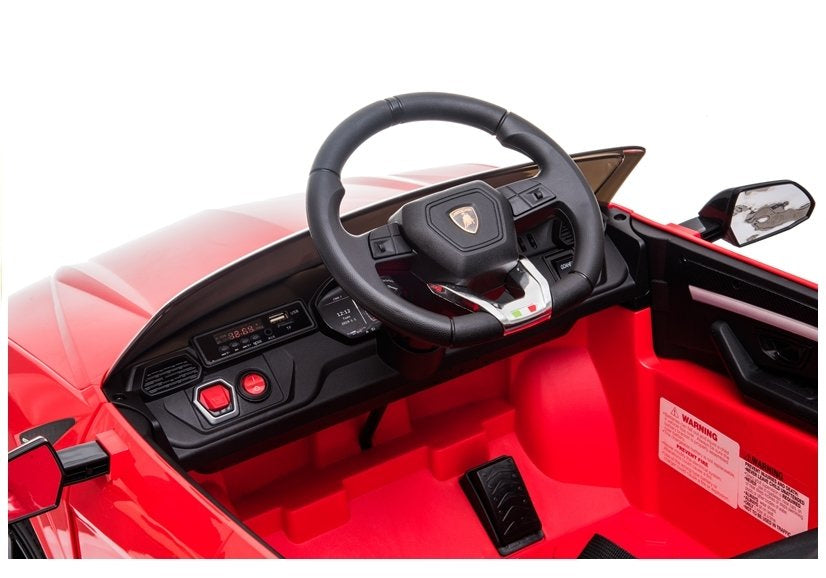 Elektrické auto na akumulátor Lamborghini Urus s dálkovým ovládáním červené