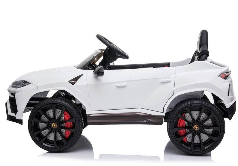 Elektrické auto na akumulátor Lamborghini Urus s pilotem bílé