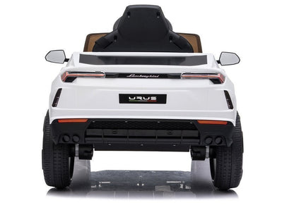 Elektrické auto na akumulátor Lamborghini Urus s pilotem bílé