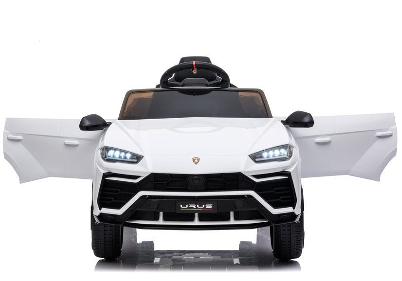 Elektrické auto na akumulátor Lamborghini Urus s pilotem bílé
