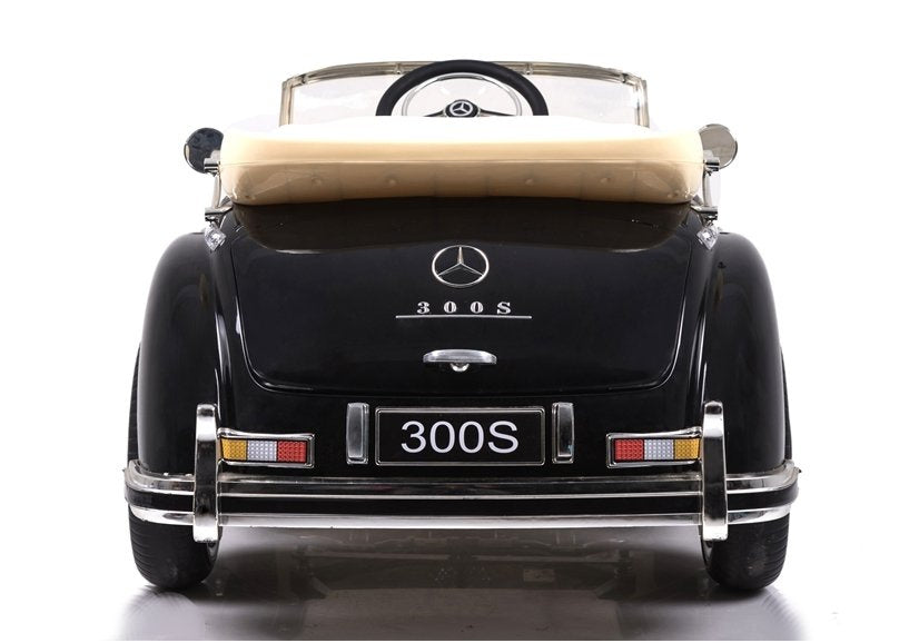 Elektrické auto na akumulátor Mercedes 300S s dálkovým ovládáním černé