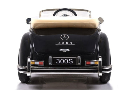 Elektrické auto na akumulátor Mercedes 300S s dálkovým ovládáním černé