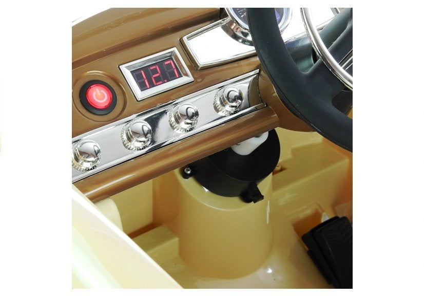 Elektrické auto na akumulátor Mercedes 300S s dálkovým ovládáním černé
