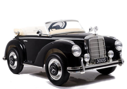Elektrické auto na akumulátor Mercedes 300S s dálkovým ovládáním černé
