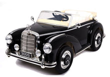 Elektrické auto na akumulátor Mercedes 300S s dálkovým ovládáním černé