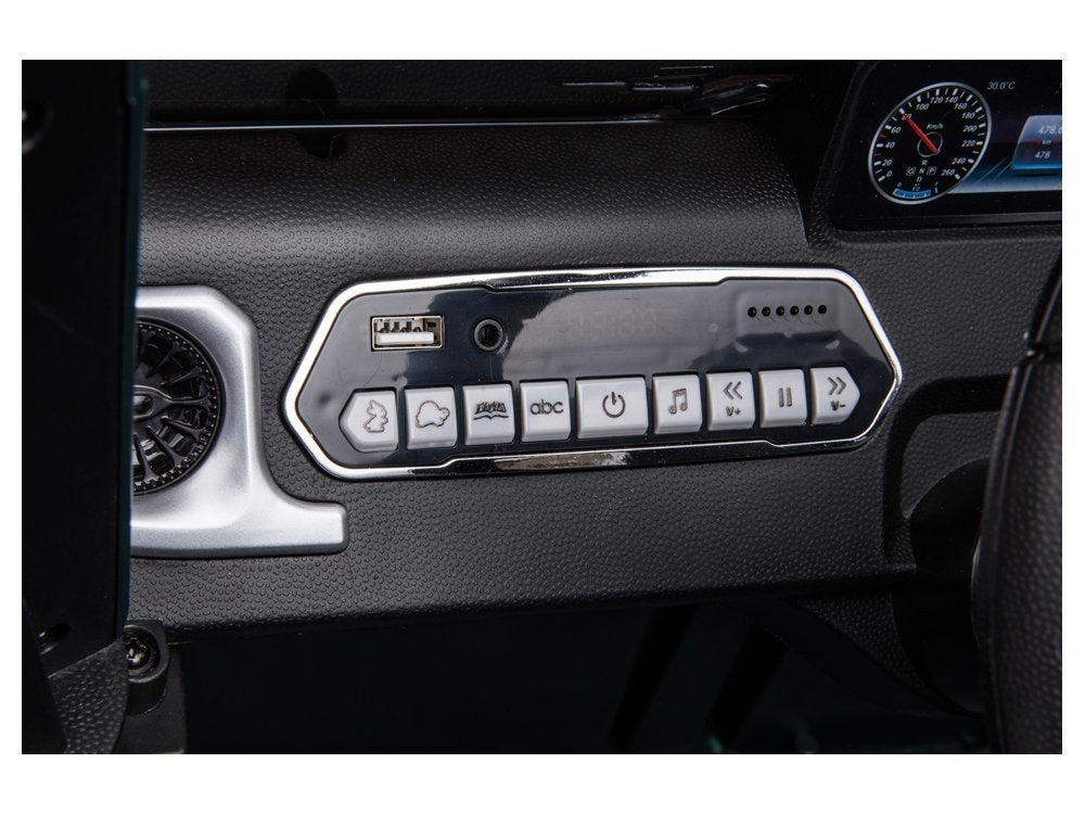 Elektrické auto na akumulátor Mercedes G500 s dálkovým ovládáním zelené