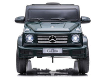 Elektrické auto na akumulátor Mercedes G500 s dálkovým ovládáním zelené