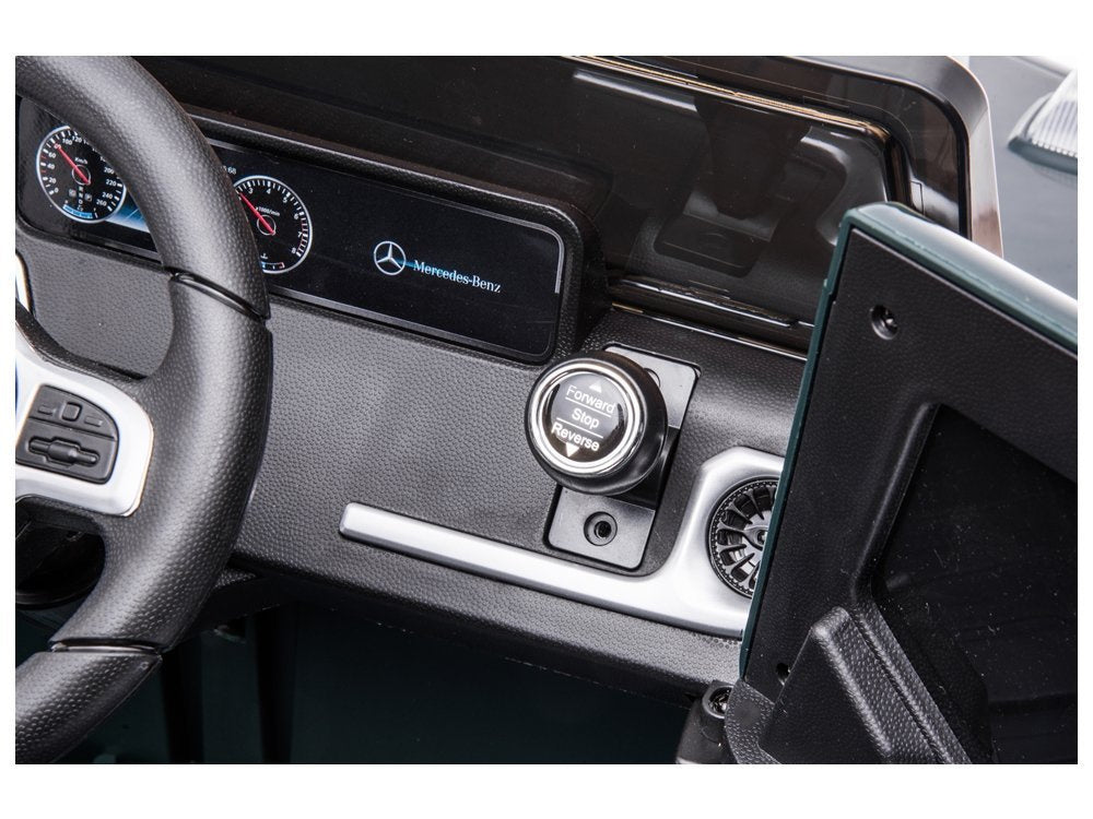 Elektrické auto na akumulátor Mercedes G500 s dálkovým ovládáním zelené