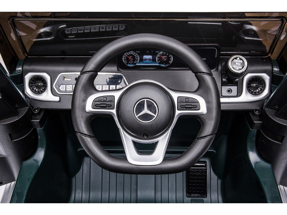 Elektrické auto na akumulátor Mercedes G500 s dálkovým ovládáním zelené