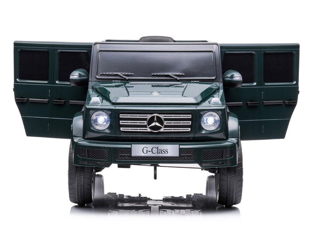Elektrické auto na akumulátor Mercedes G500 s dálkovým ovládáním zelené