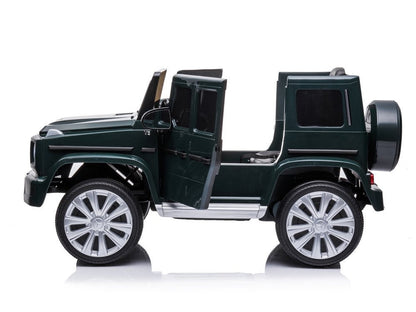 Elektrické auto na akumulátor Mercedes G500 s dálkovým ovládáním zelené
