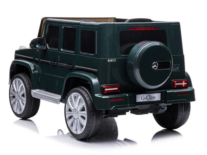 Elektrické auto na akumulátor Mercedes G500 s dálkovým ovládáním zelené