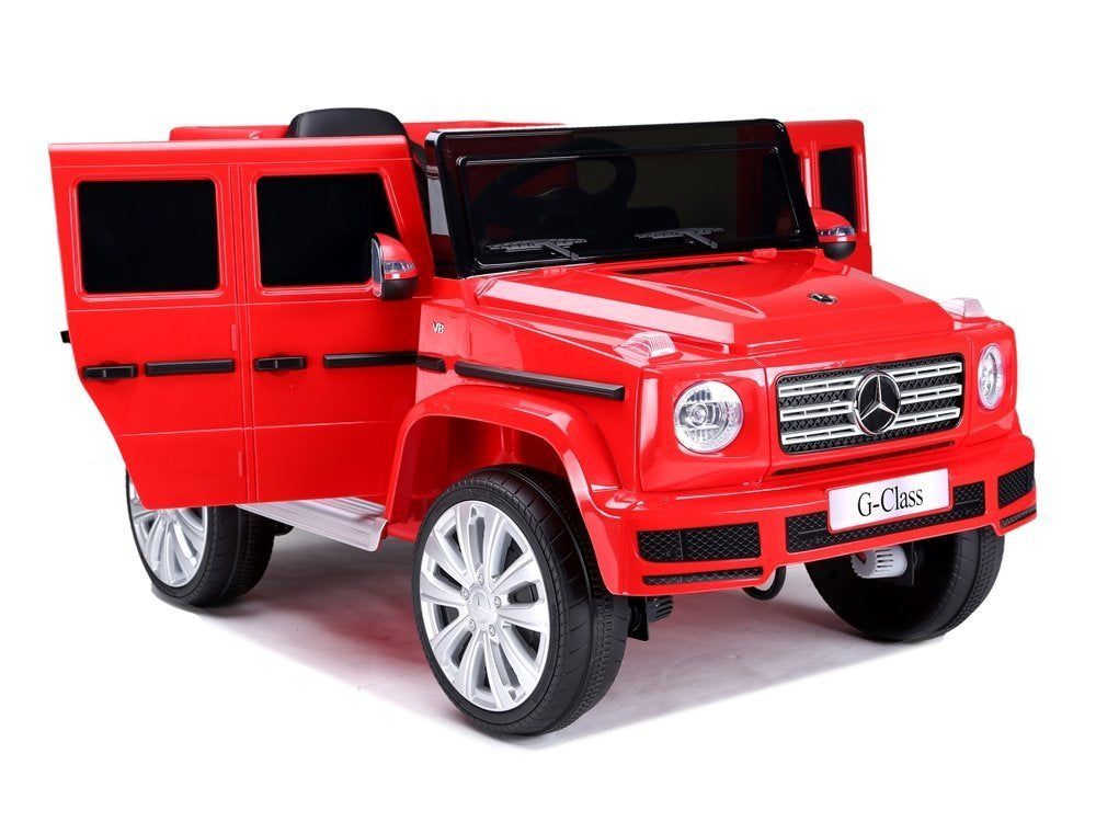 Elektrické auto na akumulátor Mercedes G500 s dálkovým ovládáním červené