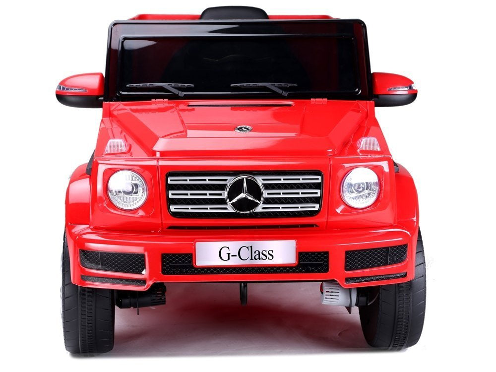 Elektrické auto na akumulátor Mercedes G500 s dálkovým ovládáním červené