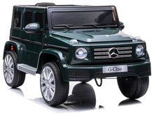 Elektrické auto na akumulátor Mercedes G500 s dálkovým ovládáním zelené