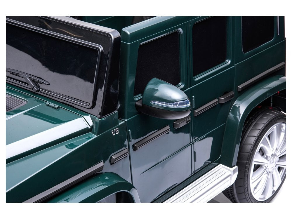 Elektrické auto na akumulátor Mercedes G500 s dálkovým ovládáním zelené