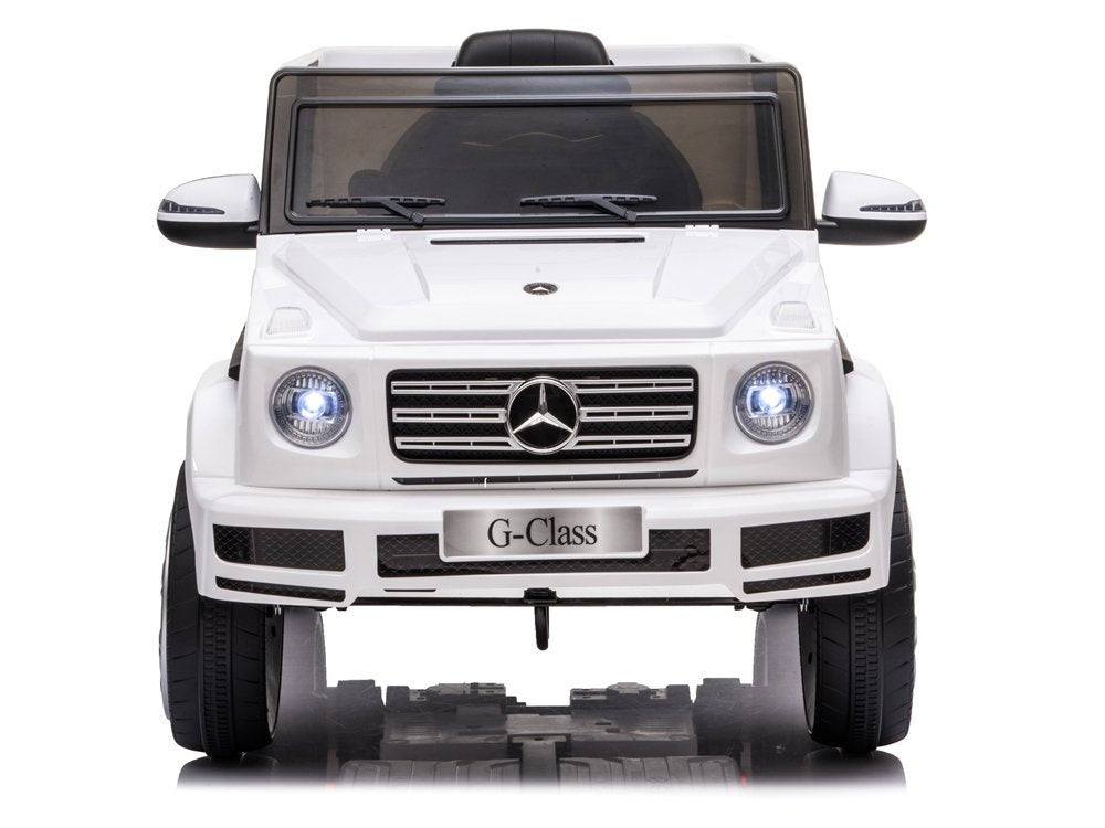 Elektrické auto na akumulátor Mercedes G500 s dálkovým ovládáním bílé