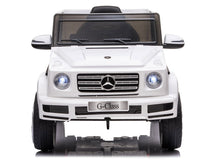Elektrické auto na akumulátor Mercedes G500 s dálkovým ovládáním bílé
