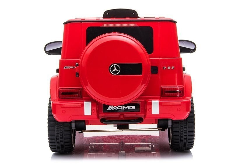 Elektrické auto na akumulátor Mercedes G63 AMG s dálkovým ovládáním červené