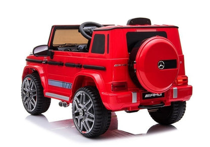 Elektrické auto na akumulátor Mercedes G63 AMG s dálkovým ovládáním červené