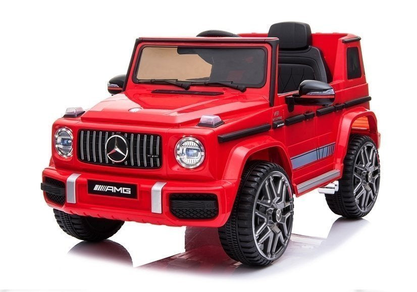 Elektrické auto na akumulátor Mercedes G63 AMG s dálkovým ovládáním červené