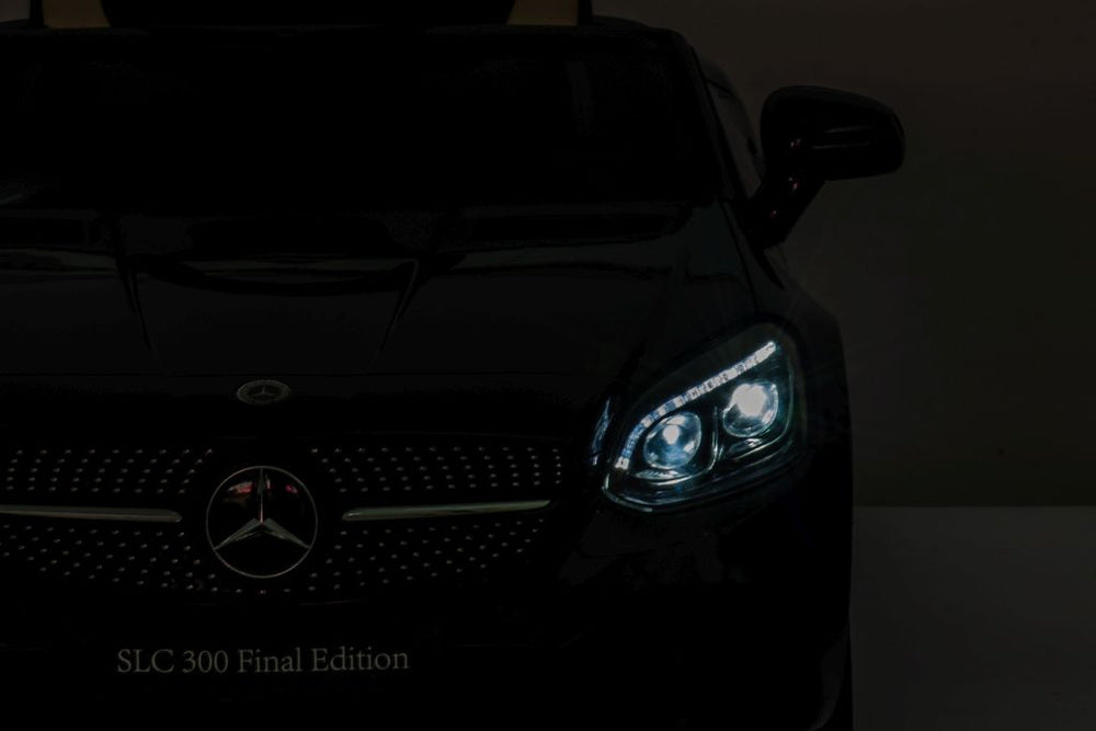 Elektrické auto na akumulátor Mercedes SLC 300 černé