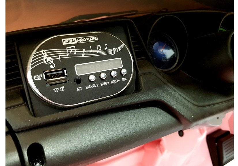 Elektrické auto na akumulátor s dálkovým ovládáním BBH 718A růžové