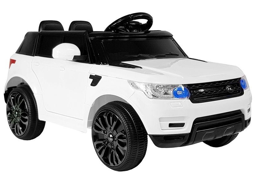 Elektrické auto na akumulátor s dálkovým ovládáním bílé