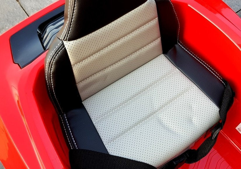 Elektrické auto na akumulátor s dálkovým ovládáním červené
