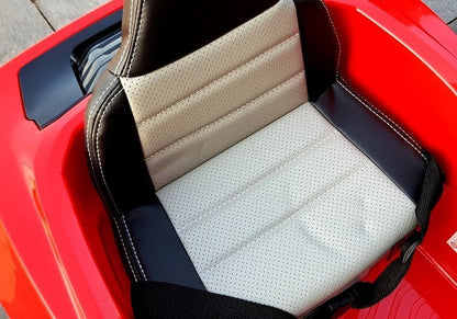 Elektrické auto na akumulátor s dálkovým ovládáním červené