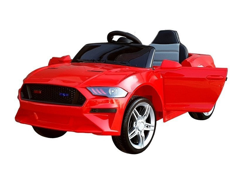 Elektrické auto na akumulátor s dálkovým ovládáním červené