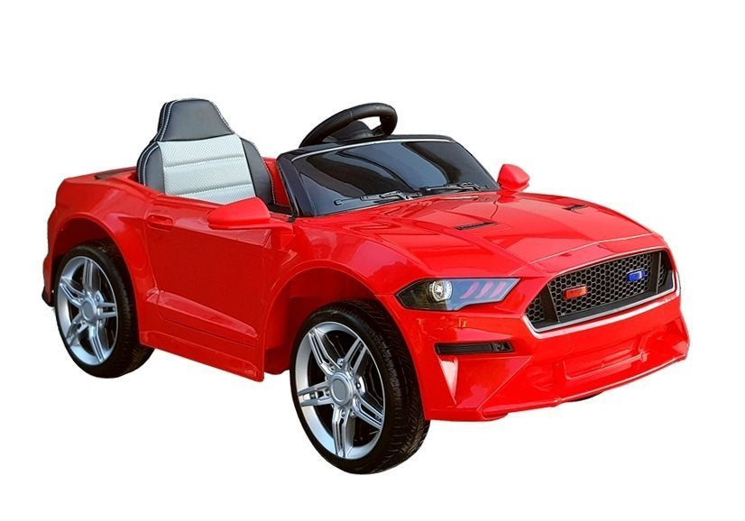 Elektrické auto na akumulátor s dálkovým ovládáním červené