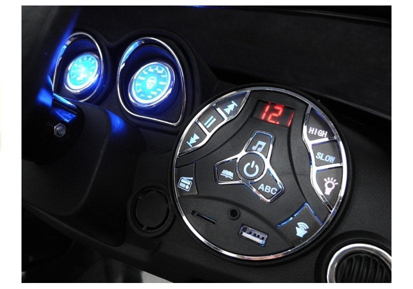 Elektrické auto na akumulator s dálkovým ovládáním Coronet S černé