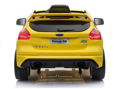 Elektrické auto na akumulátor s dálkovým ovládáním Ford Focus RS žluté