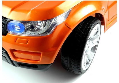 Elektrické auto na akumulátor s dálkovým ovládáním HL1638 oranžové