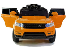 Elektrické auto na akumulátor s dálkovým ovládáním HL1638 oranžové