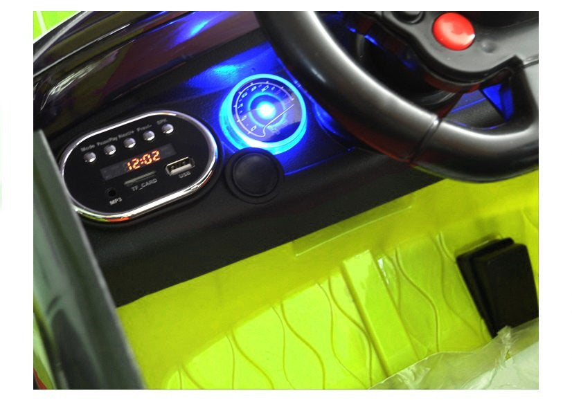 Elektrické auto na akumulátor s dálkovým ovládáním HL1638 zelené