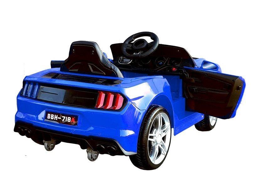 Elektrické auto na akumulátor s dálkovým ovládáním modré