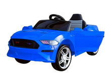 Elektrické auto na akumulátor s dálkovým ovládáním modré