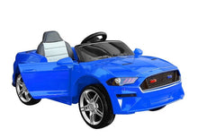 Elektrické auto na akumulátor s dálkovým ovládáním modré