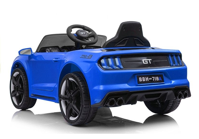 Elektrické auto na akumulátor s dálkovým ovládáním modré
