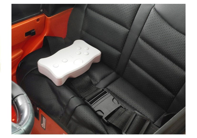 Elektrické auto na akumulátor s MP3 a dálkovým ovládáním červené