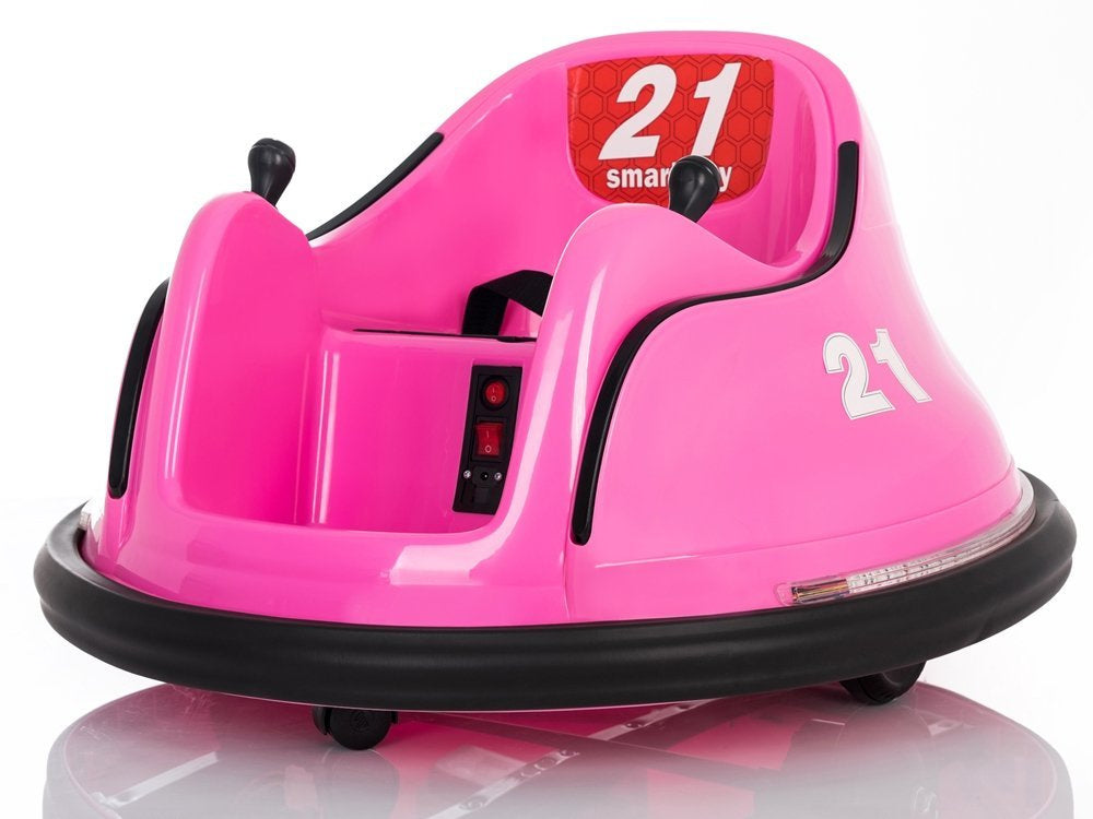 Elektrické auto na akumulator S2688 růžové