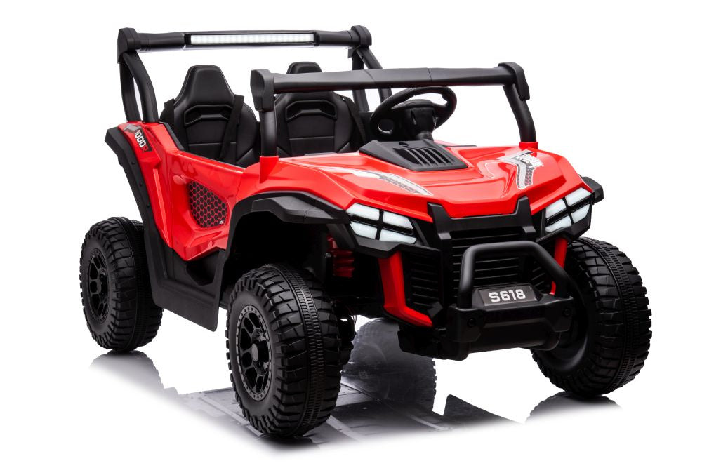 Elektrické auto na akumulátor S618 4x4 – červené