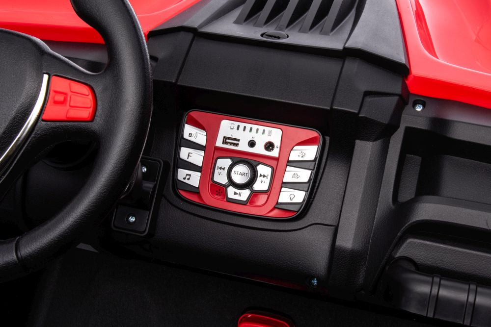 Elektrické auto na akumulátor S618 4x4 – červené