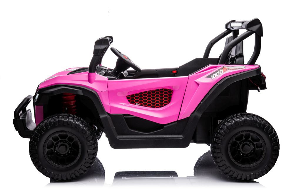 Elektrické auto na akumulátor S618 4x4 – růžové | dětské