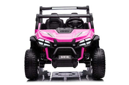 Elektrické auto na akumulátor S618 4x4 – růžové | dětské